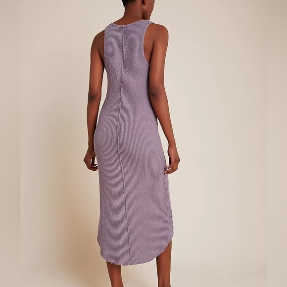 Anthropologie t.LA Lia Ribbed Midi Dress size Medium - Picture 3 of 10